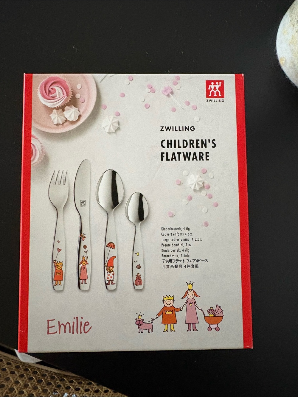 ZWILLING J.A. Henckels Children's Flatware - Red, Pink, White